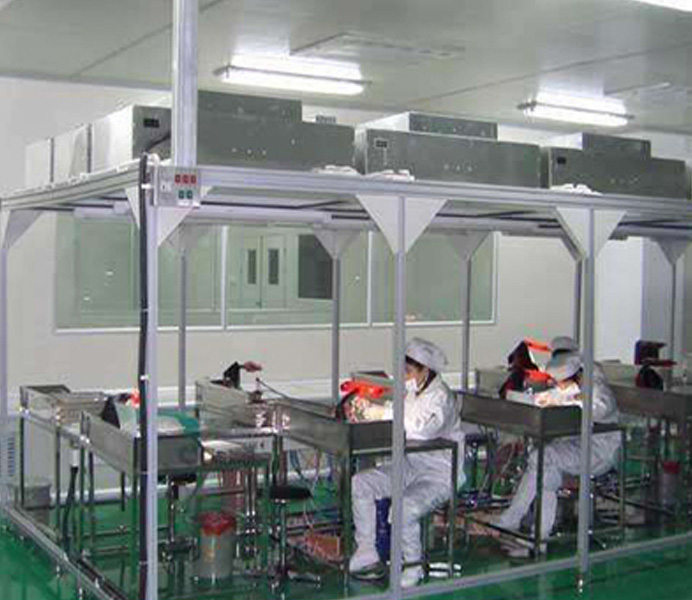 流水线专用洁净工作棚